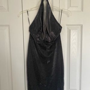 Tight halter dress
